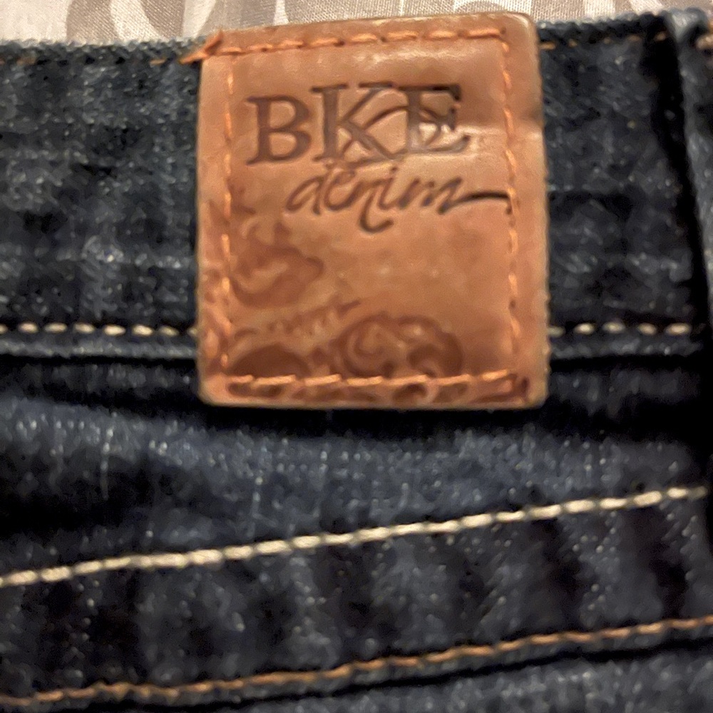 BKE Denim mini skirt